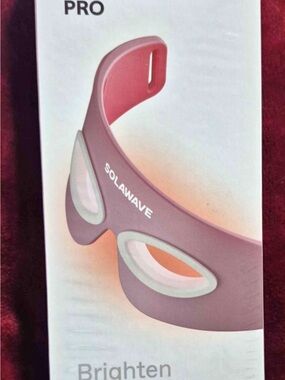 Solawave Pink LED Eye & Face Treatment Band